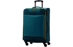 American Tourister Spinner Medium Expander Suitcase - Blue
